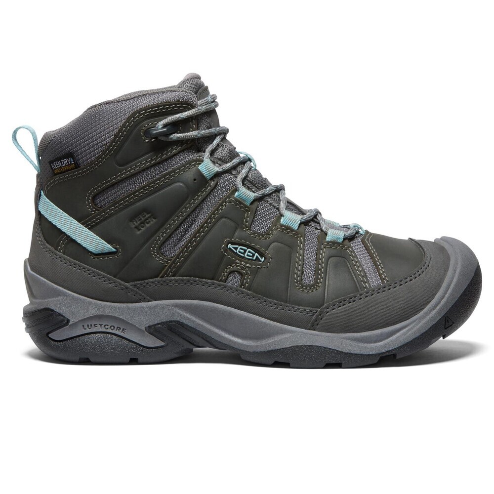 Keen Circadia 1026843 Women's US 9 Gray Leather Waterproof Hiking Boots HAM330